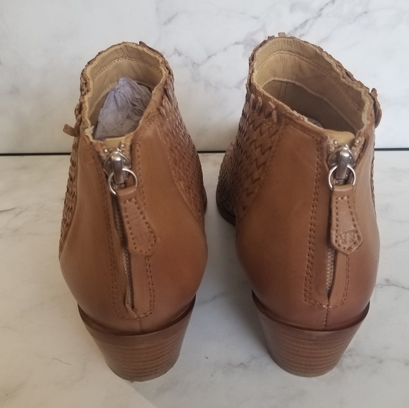 Vintage Foundry Co Delmira Bootie Ankle Boot Light Brown Size 11 - Picture 7 of 10